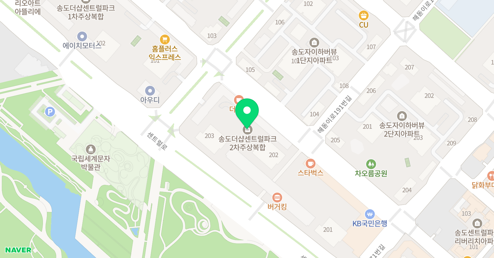 뉴캘리잉글리쉬 위치