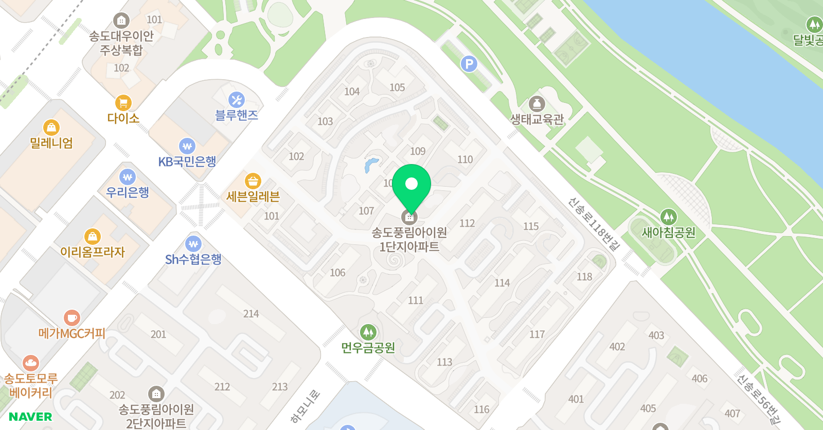 아이에스엘상위도전풍림학원 위치