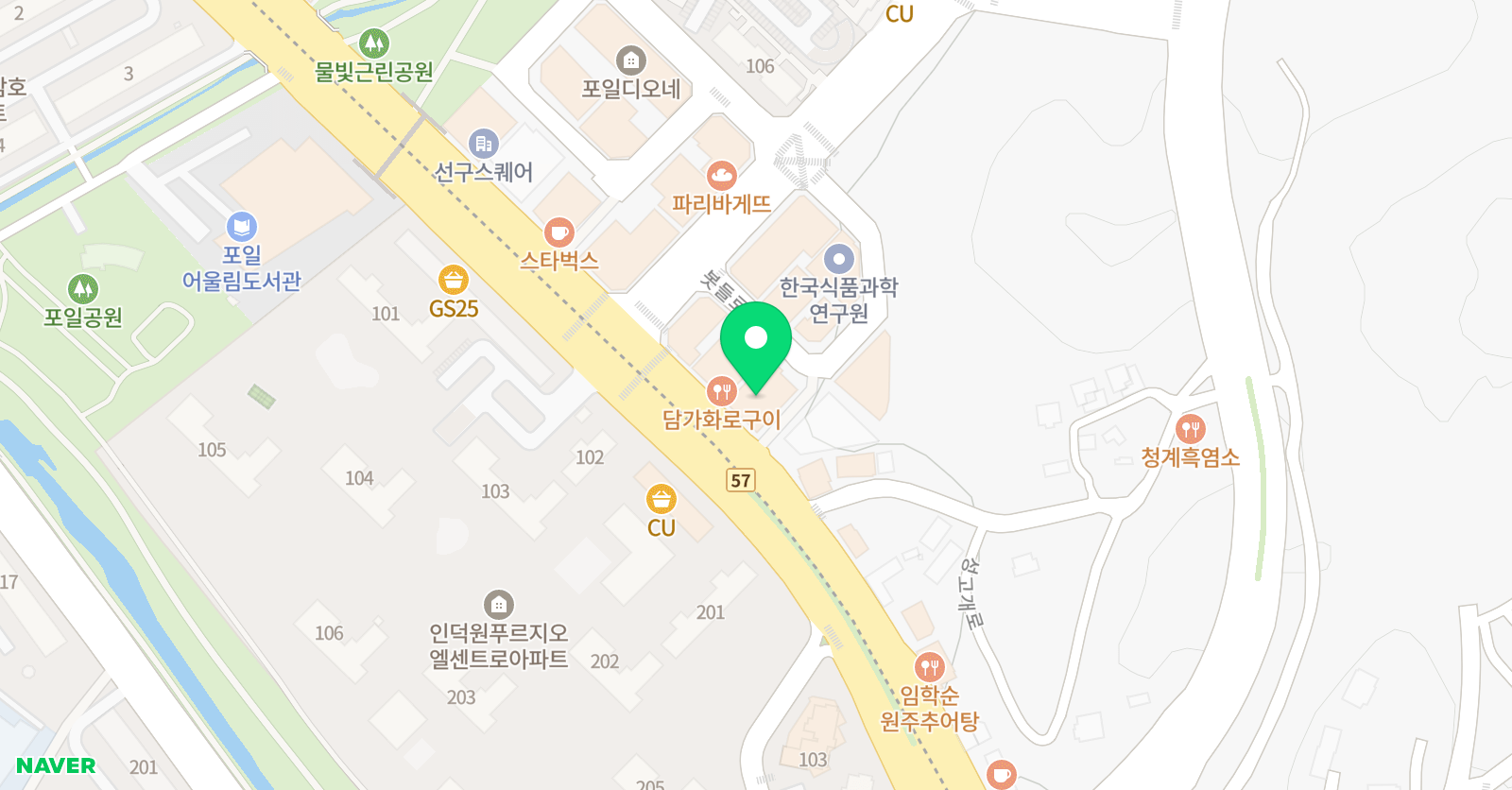 라이언홉스 국제어학원 위치