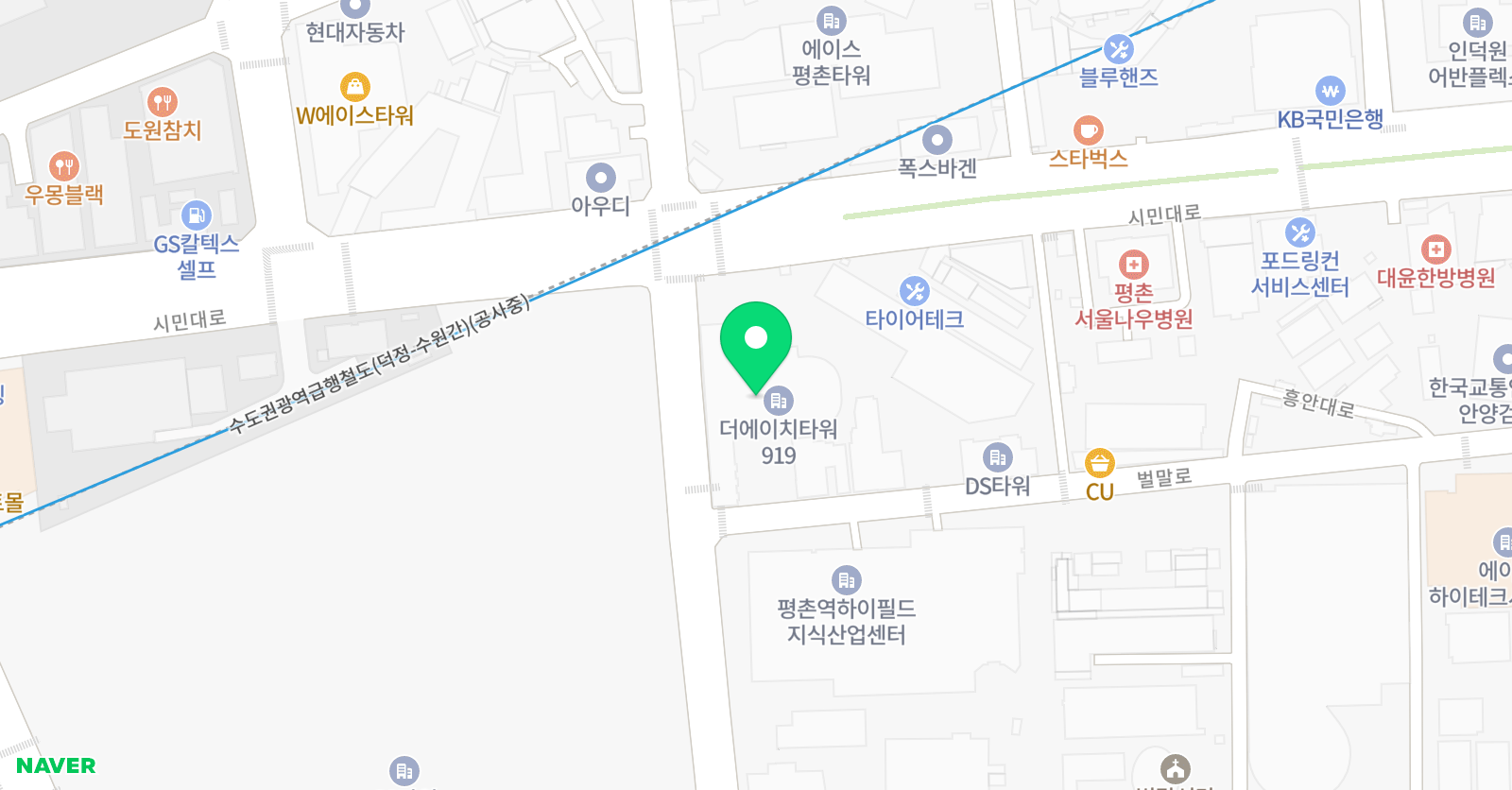 풋볼존 아카데미 위치