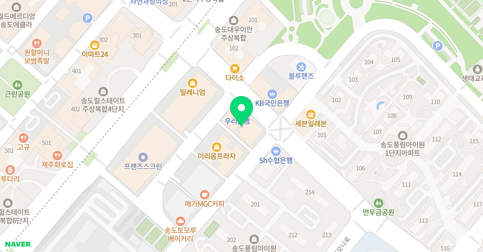 국제아세아 일본어중국어학원 위치