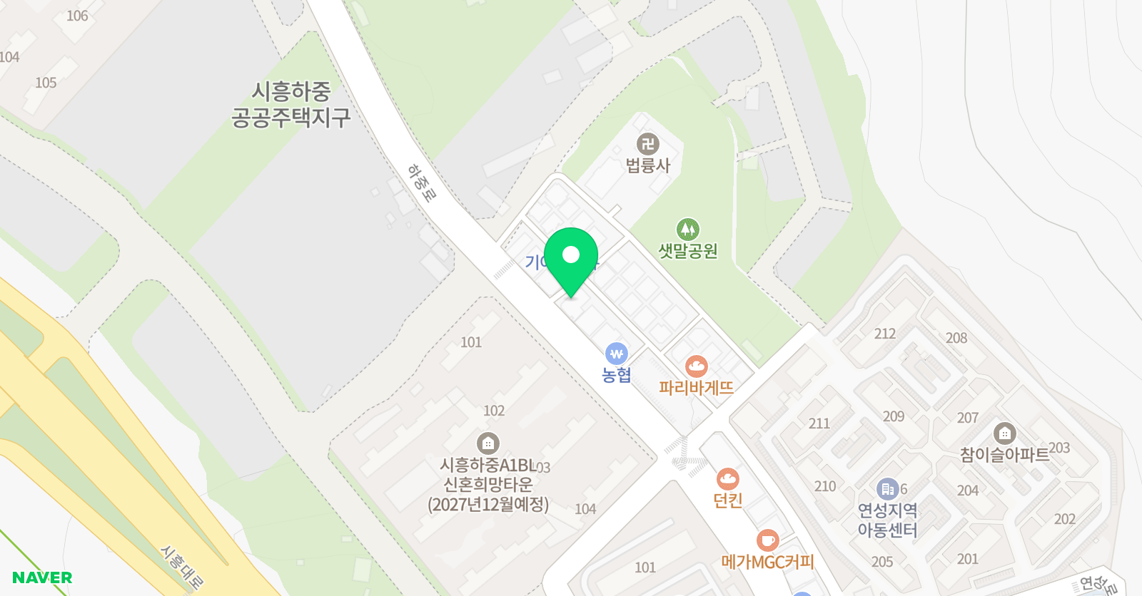 상상톡톡 미술학원 위치