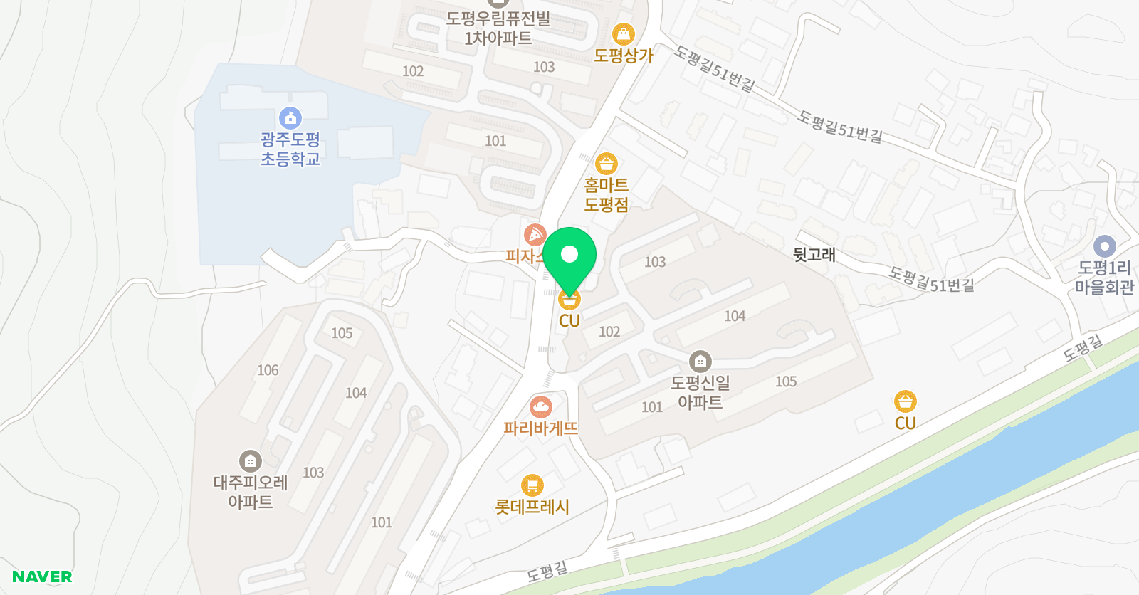 KTI 태권도장 위치