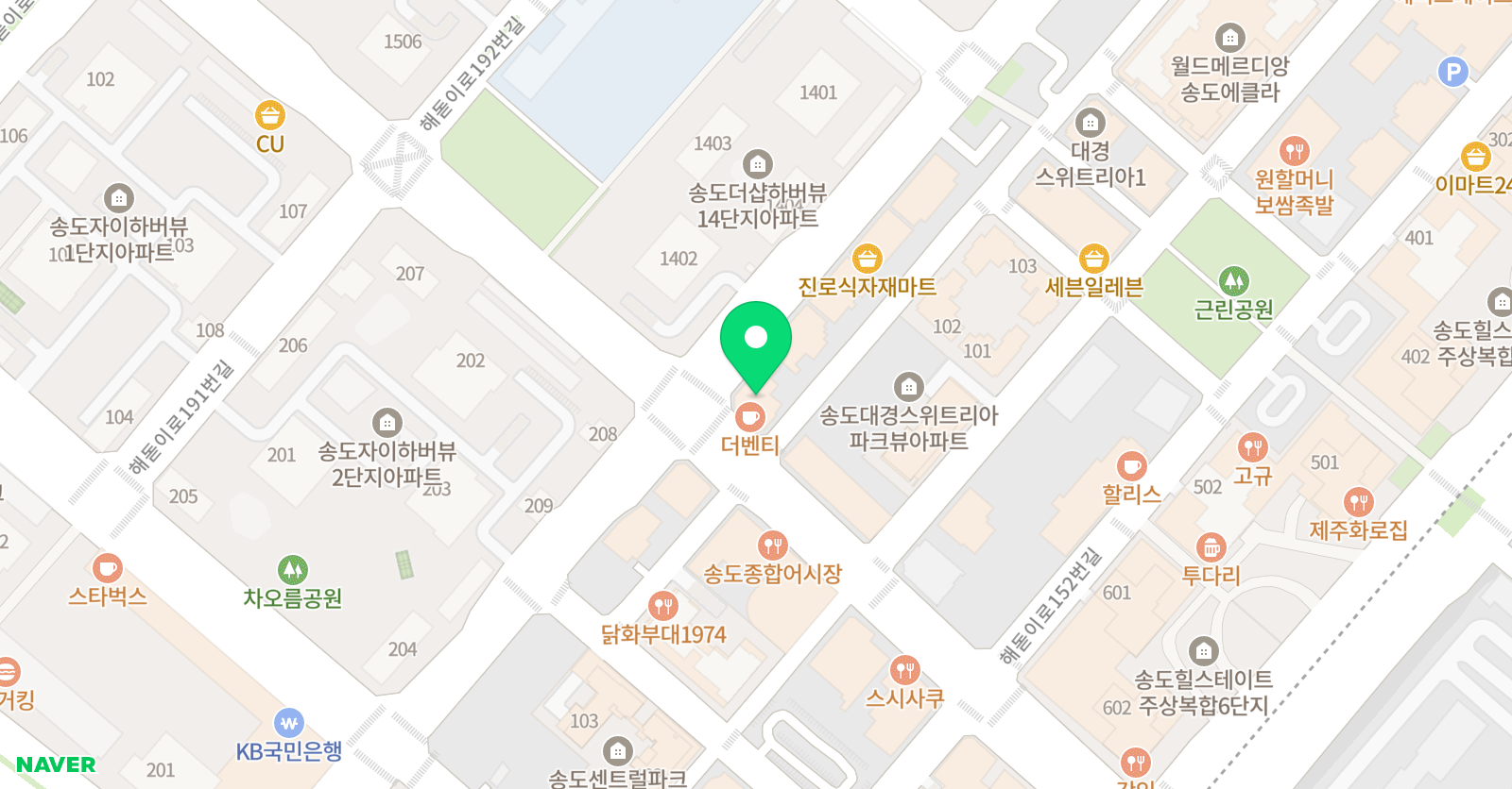 혜윰 수학학원 위치