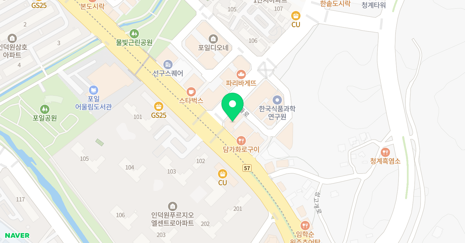 소마사고력수학 의왕센터 위치