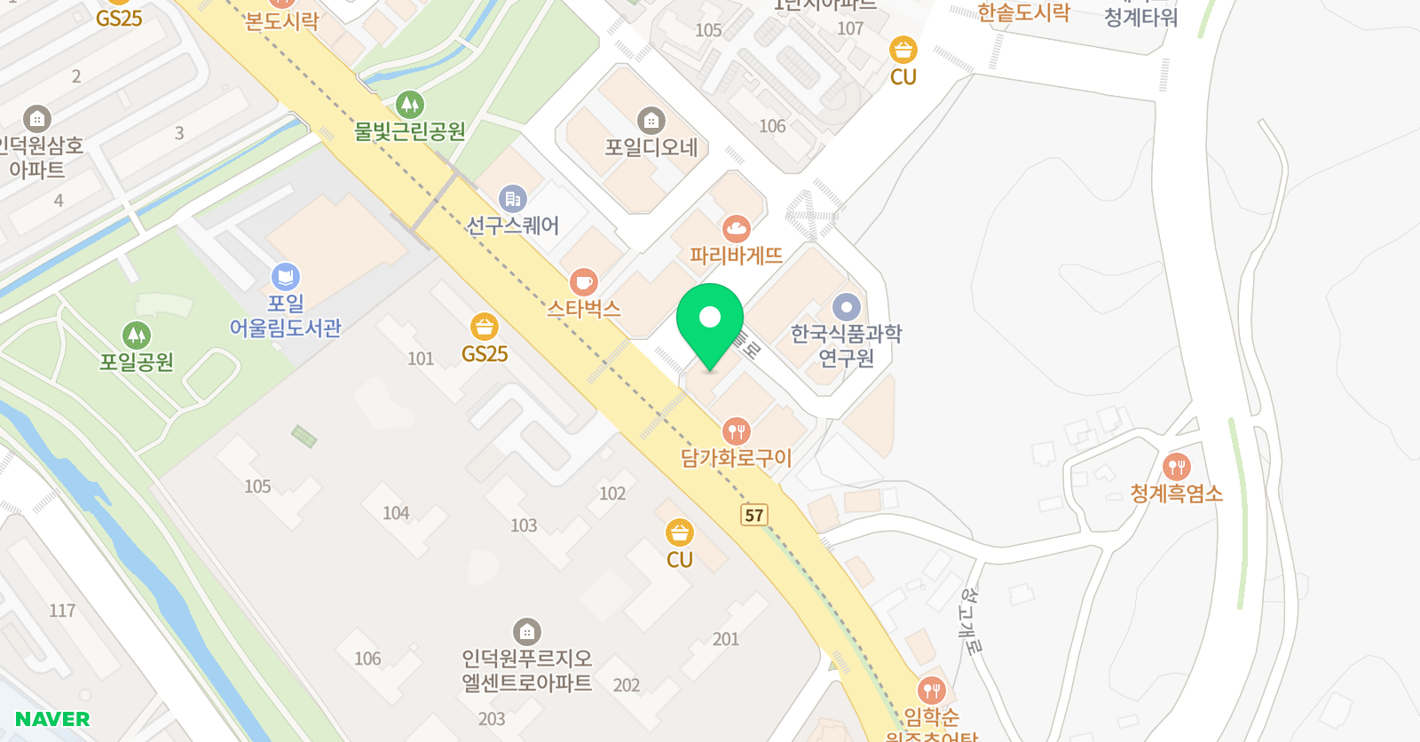 하베르만 영재수학 의왕센터 위치