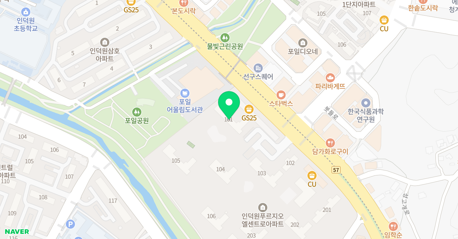 김앤박 영수과학원 위치