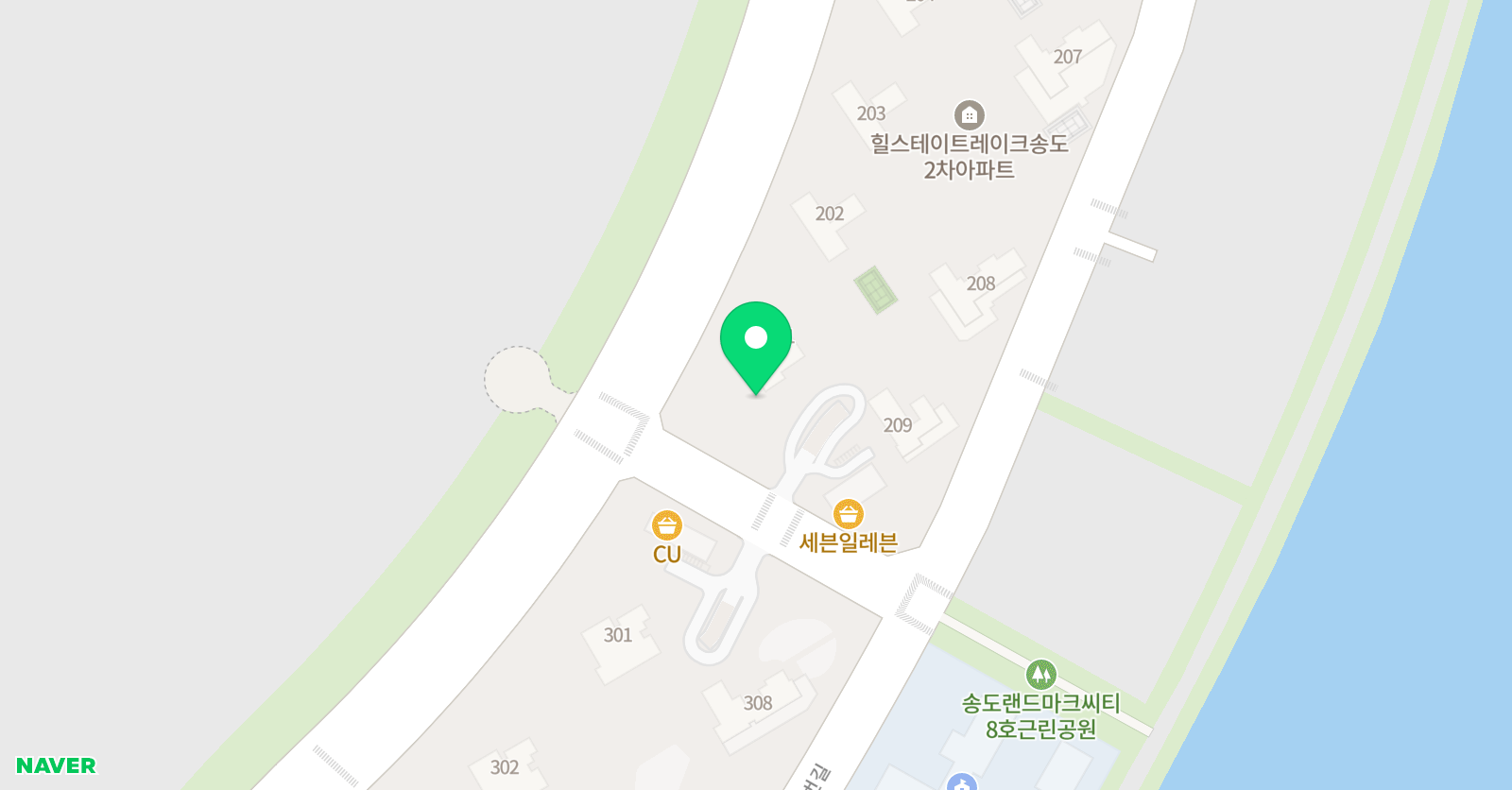 삼성 영어 힐스테이트레이크2차 학습관 위치
