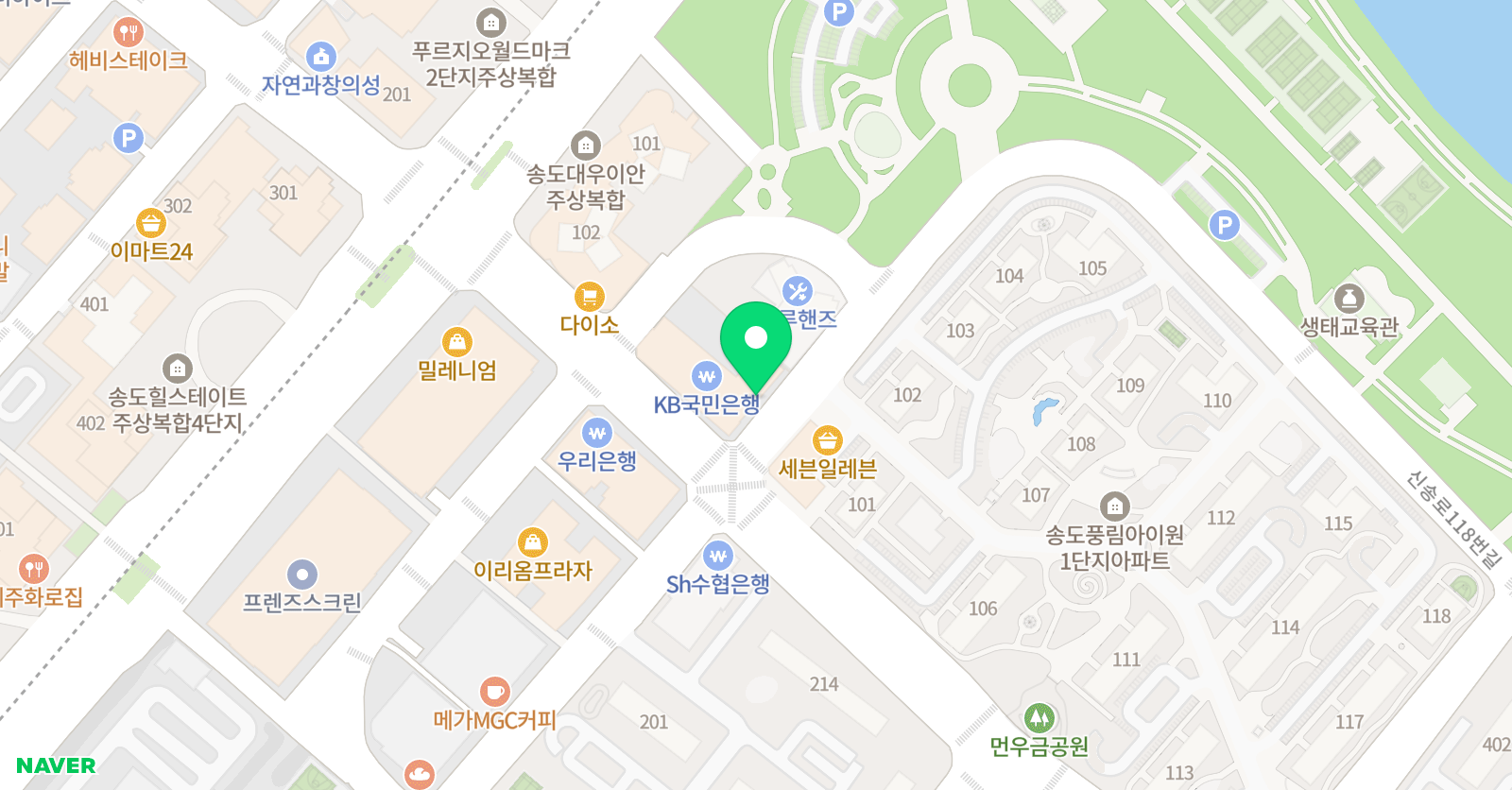 소리모음 바이올린첼로 위치