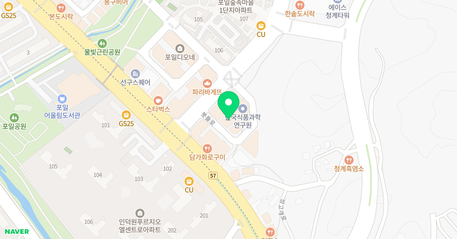 윤 수학학원 위치