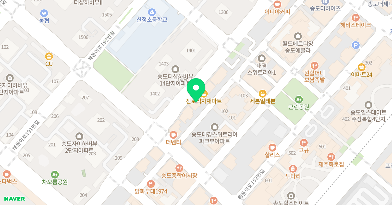 에프엠 수학학원 위치