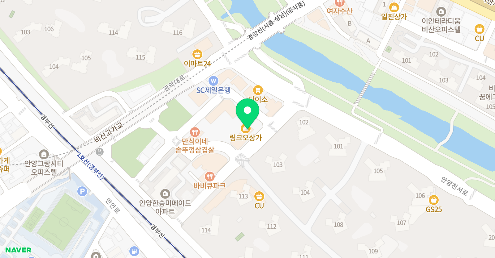 박사경희 GSTAR 태권도장 위치
