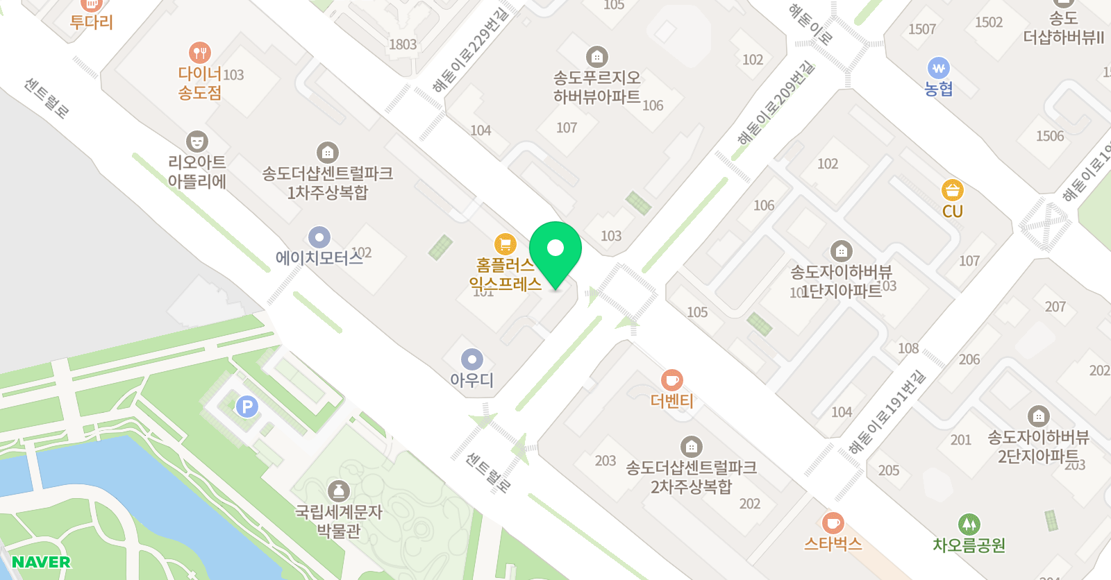 아트튜브 미술 위치
