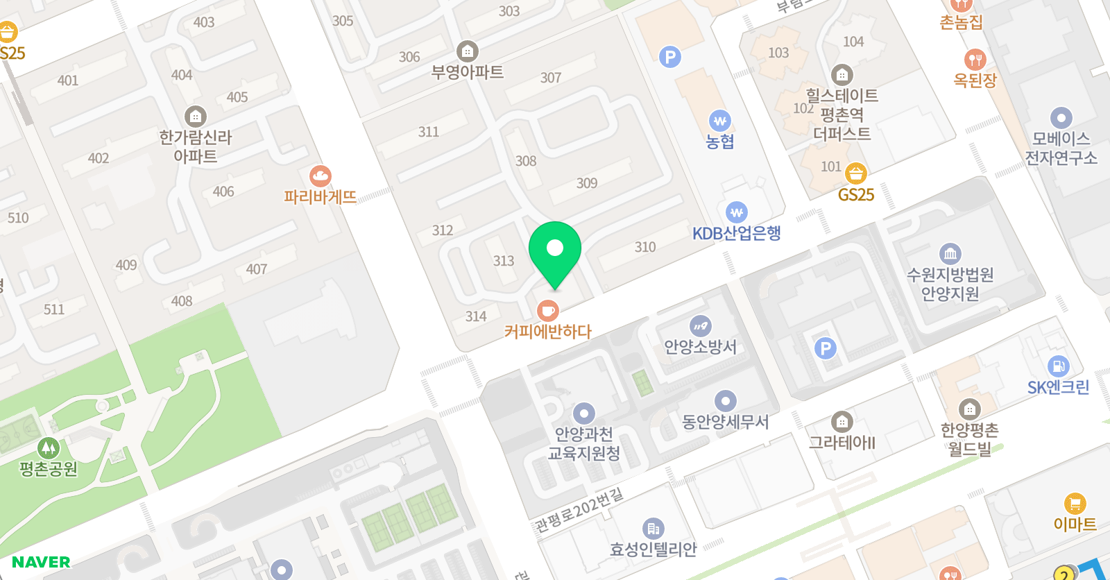 그림여행 미술학원 위치