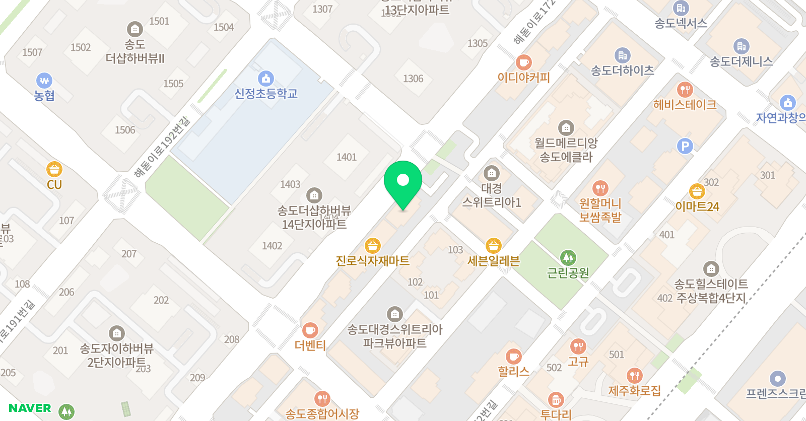 뉴스트링앤보컬 음악학원 위치