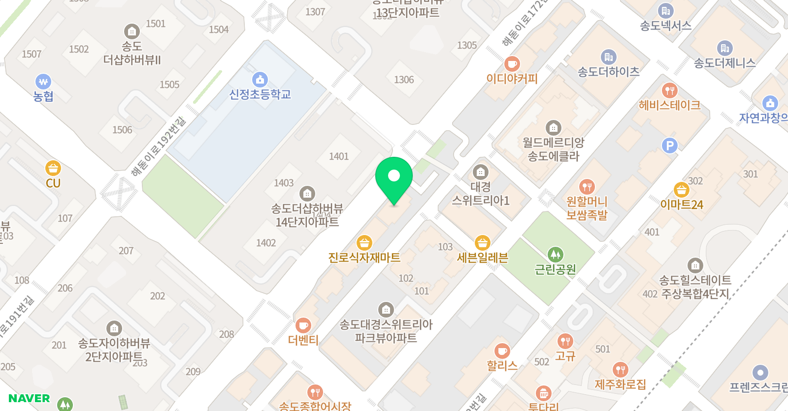 위플레이 미술학원 위치