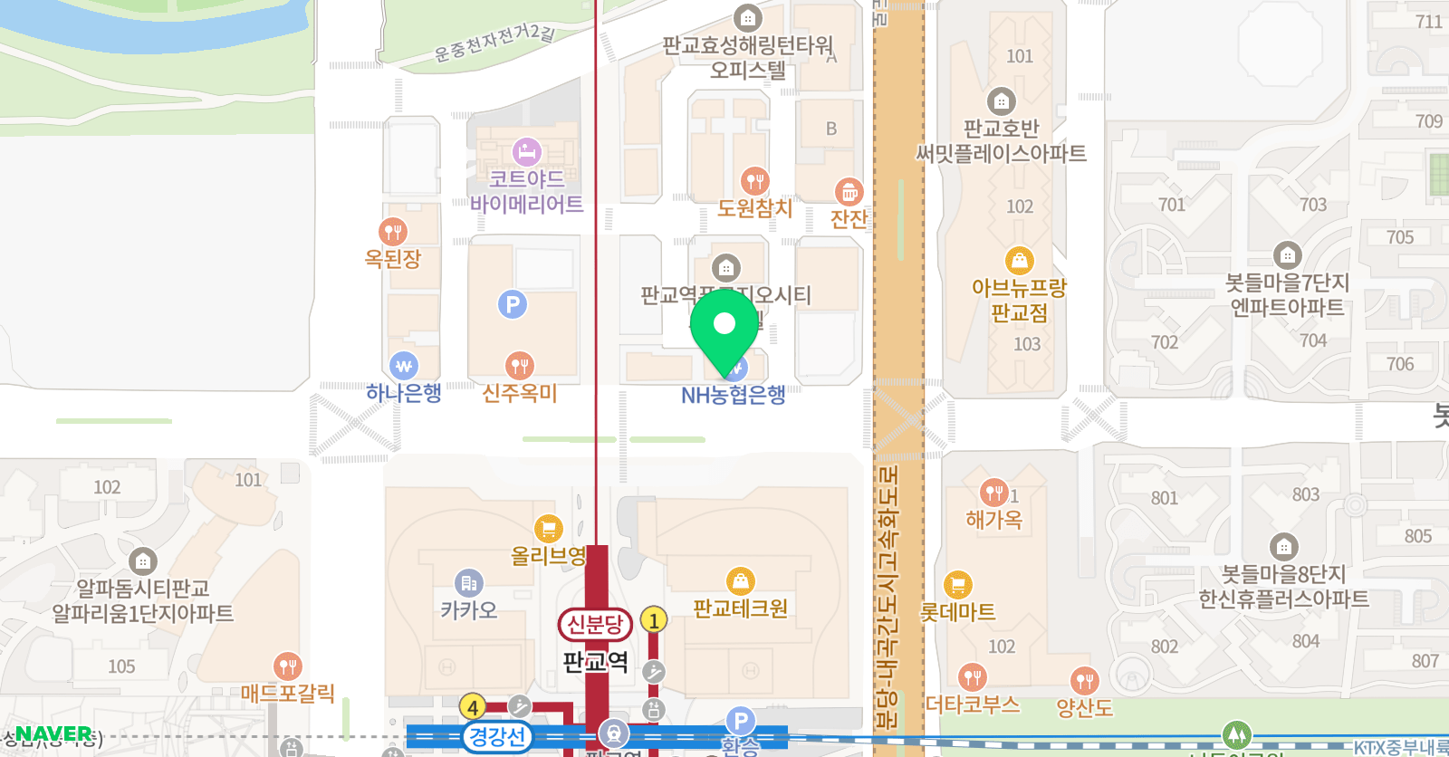 야마하 음악교실 판교센터 위치