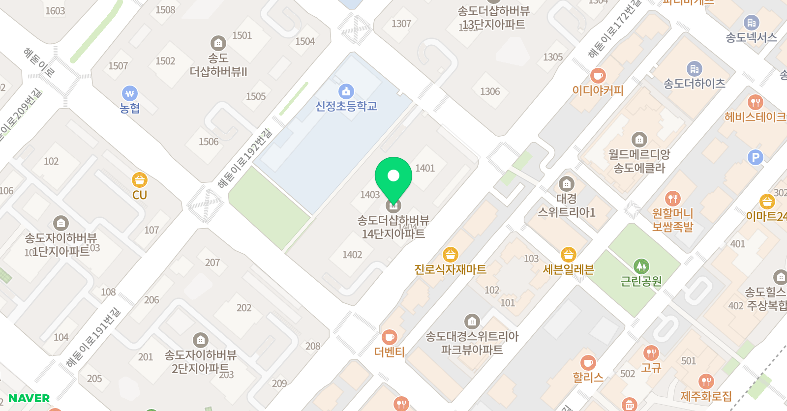 일취월장 관리형스터디학원 위치