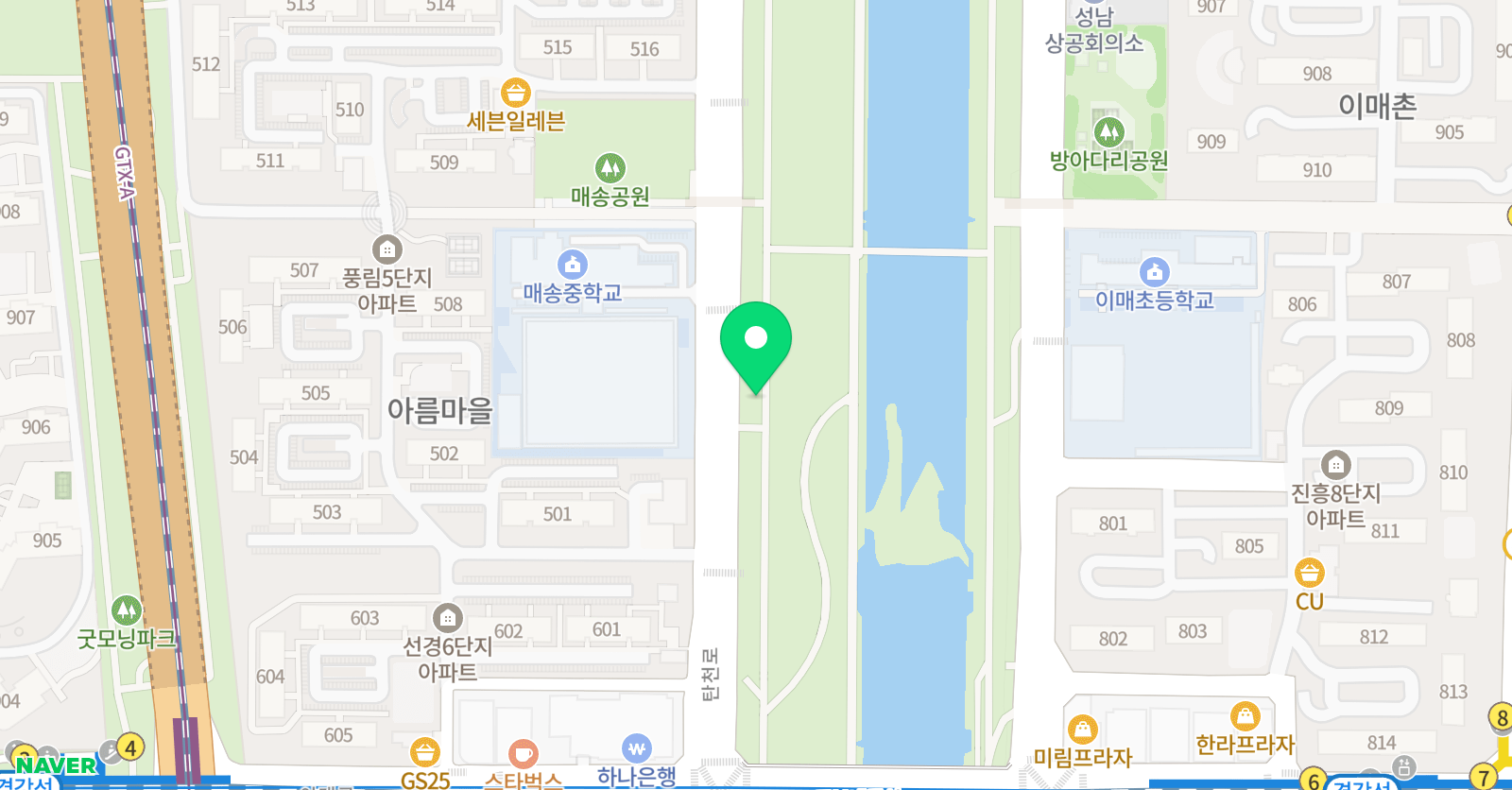 해법에듀 보습학원 위치