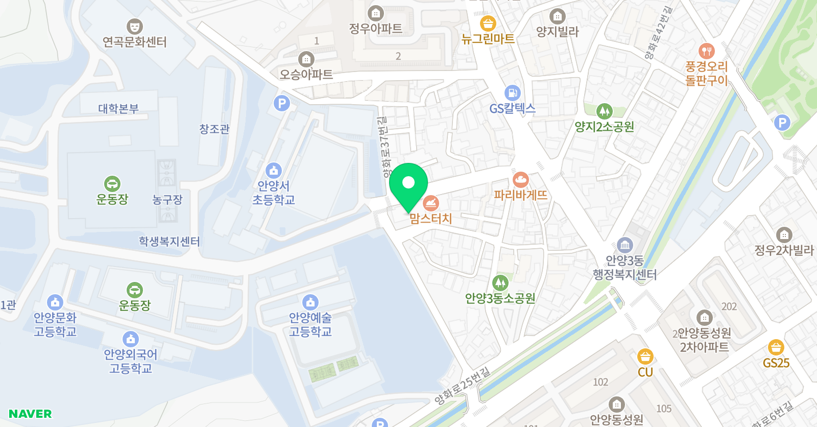 남문 학원 위치
