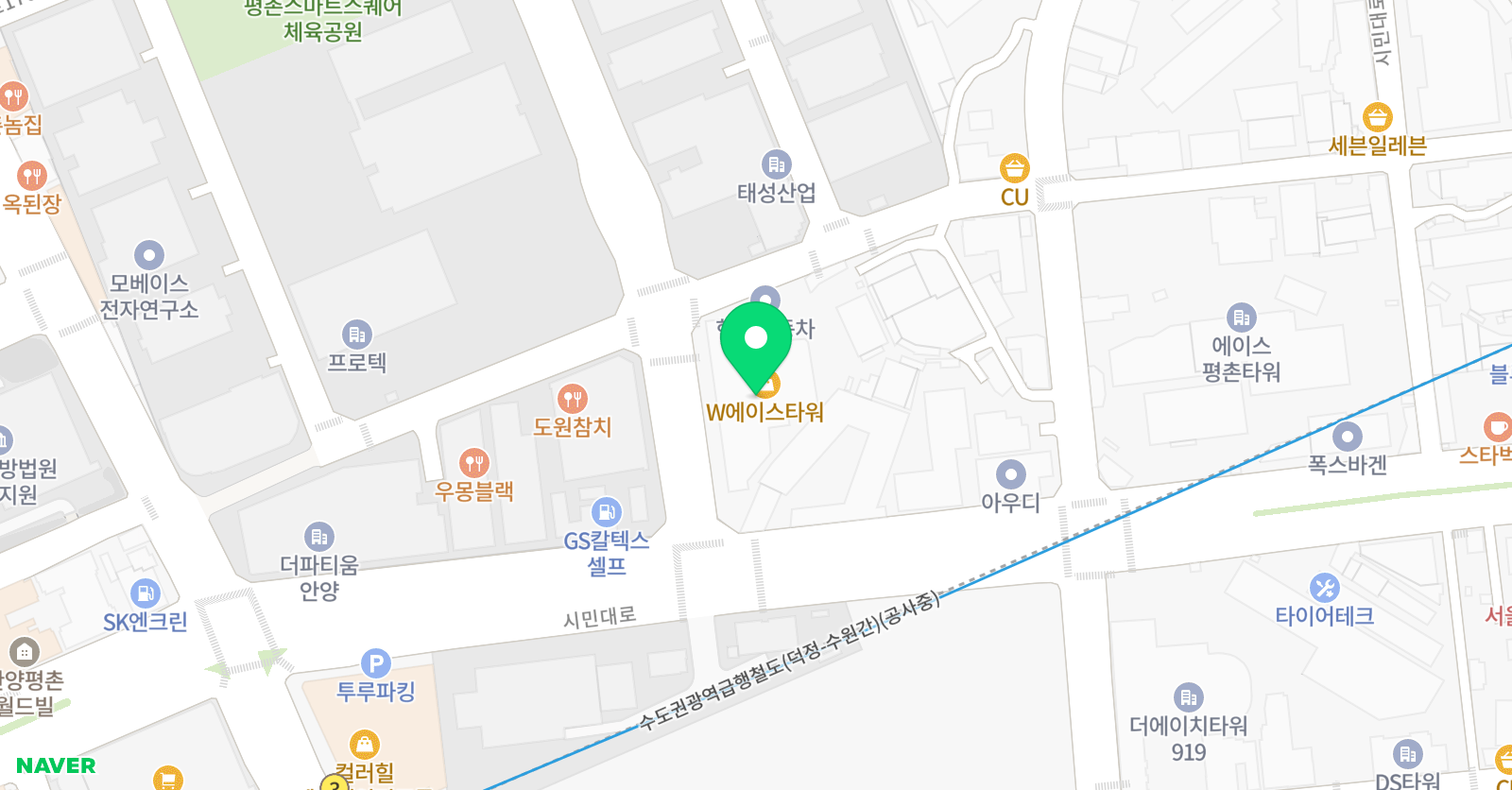 배우공간 연기학원 위치