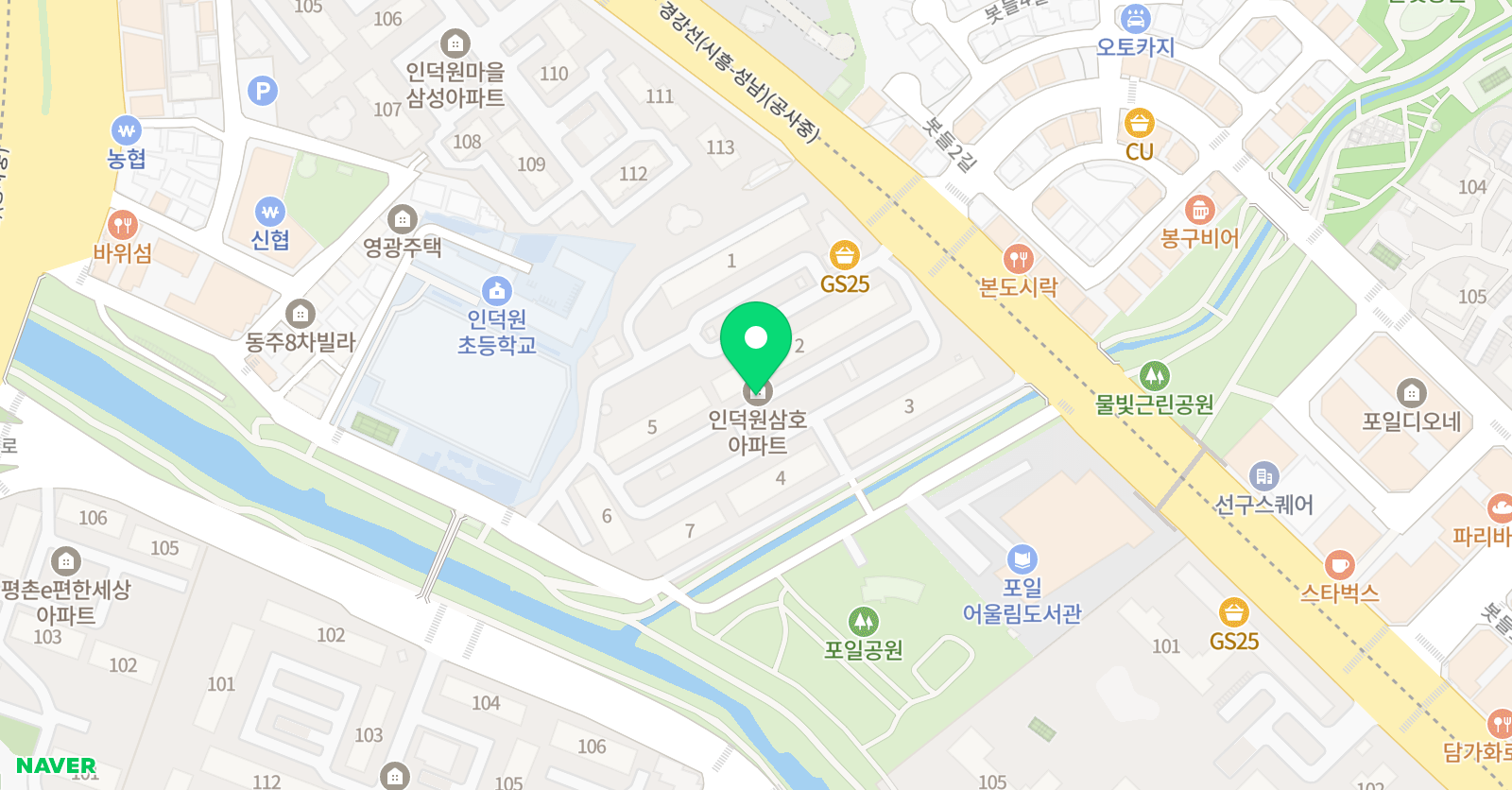 솔루니 인덕원 논술교습소 위치
