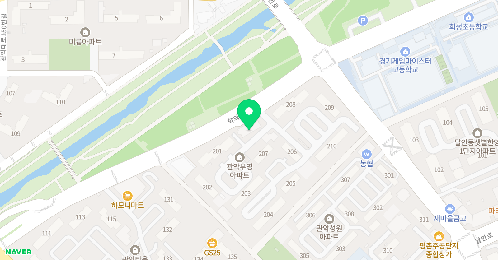 아트풀 미술교습소 위치