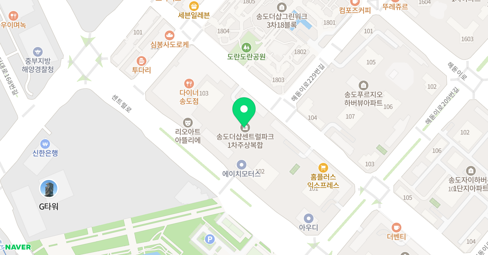 BOT 수학교실 위치
