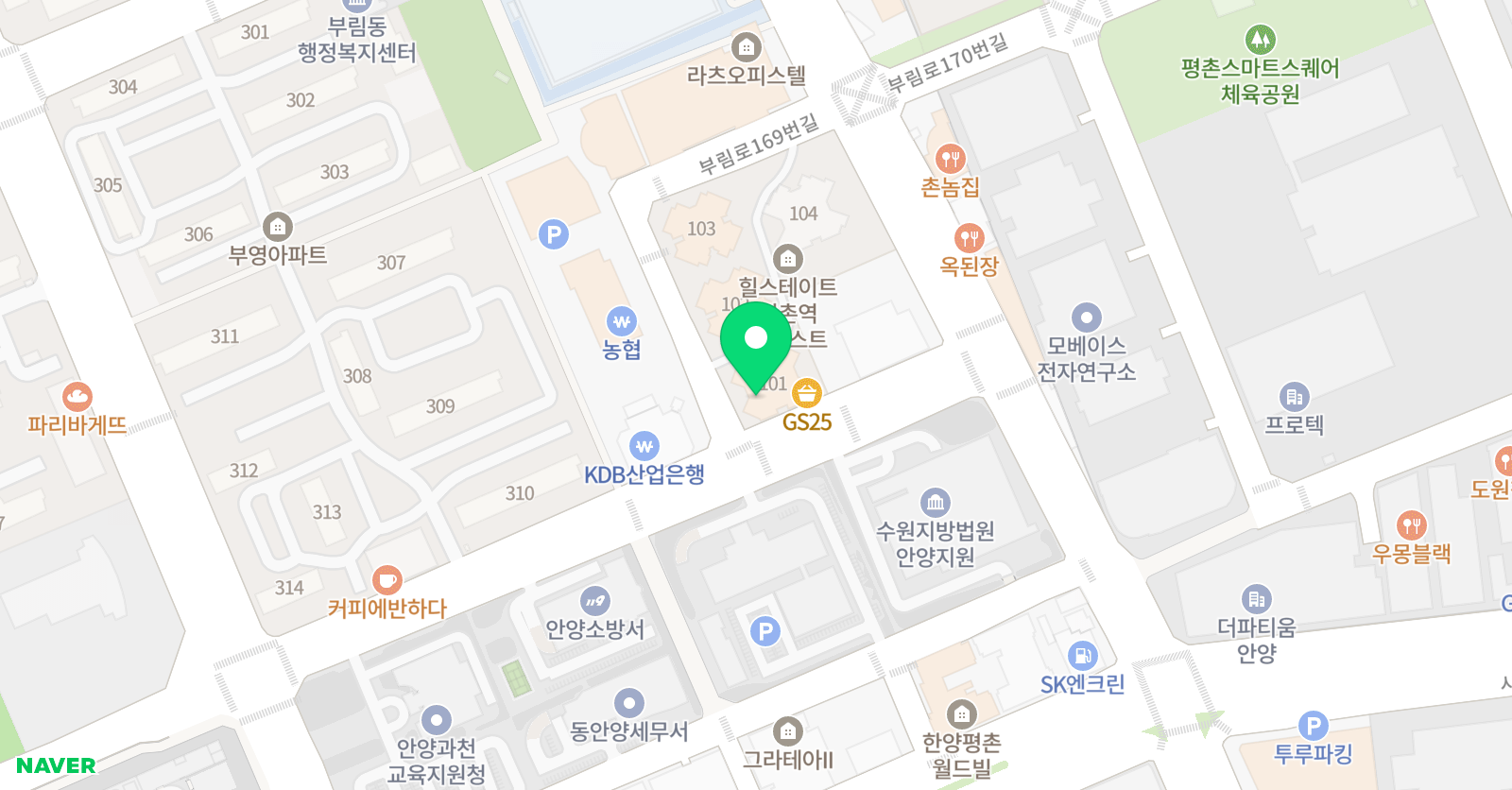 v2 수학과학학원 위치