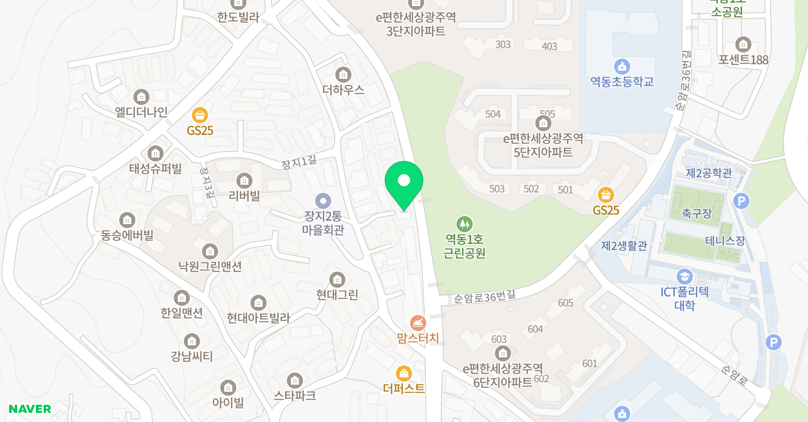 이루리 어린이학원 위치