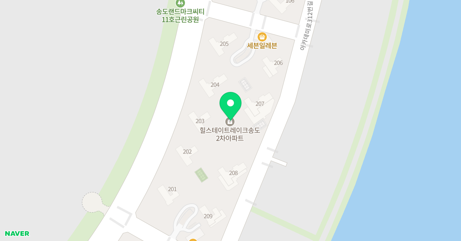 셀파우 등생교실 송도23교실 위치