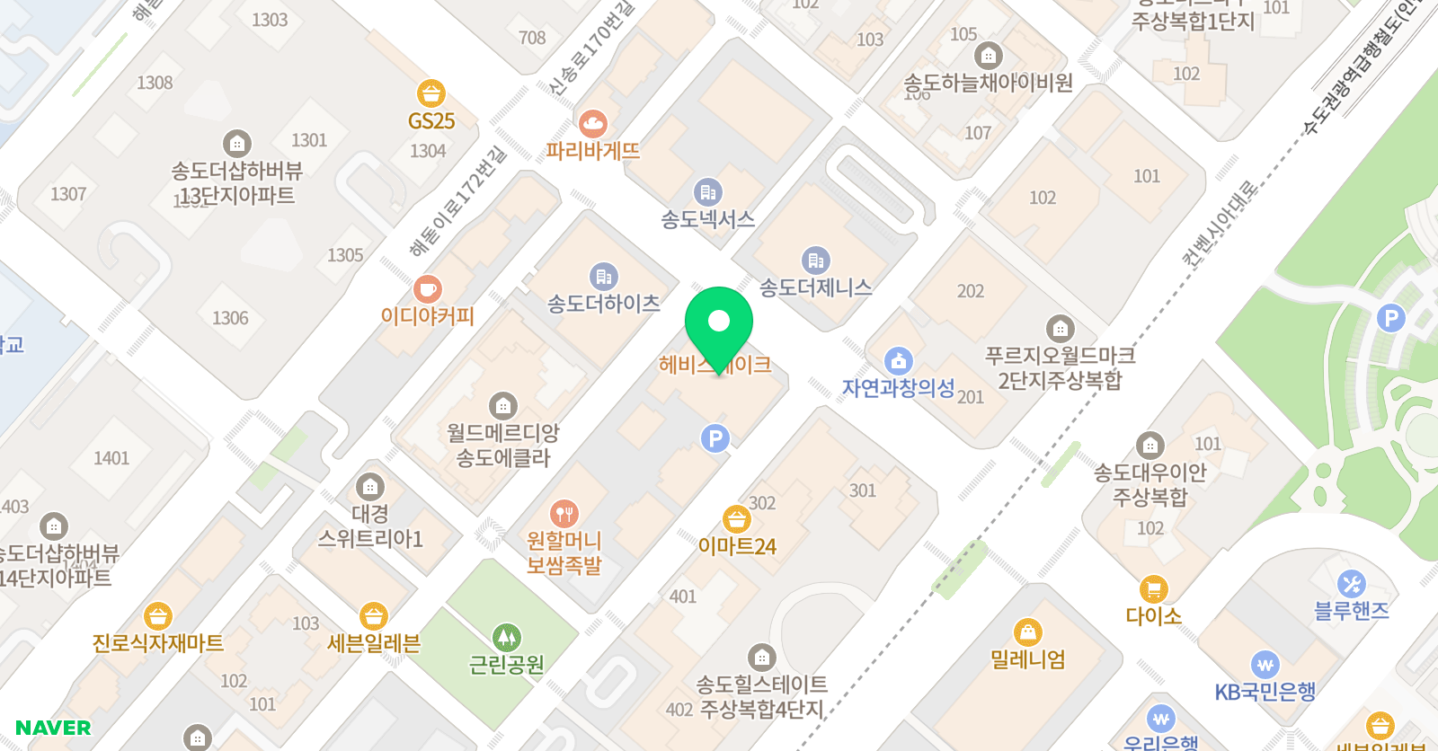 다원엘리트 영재교육원 위치