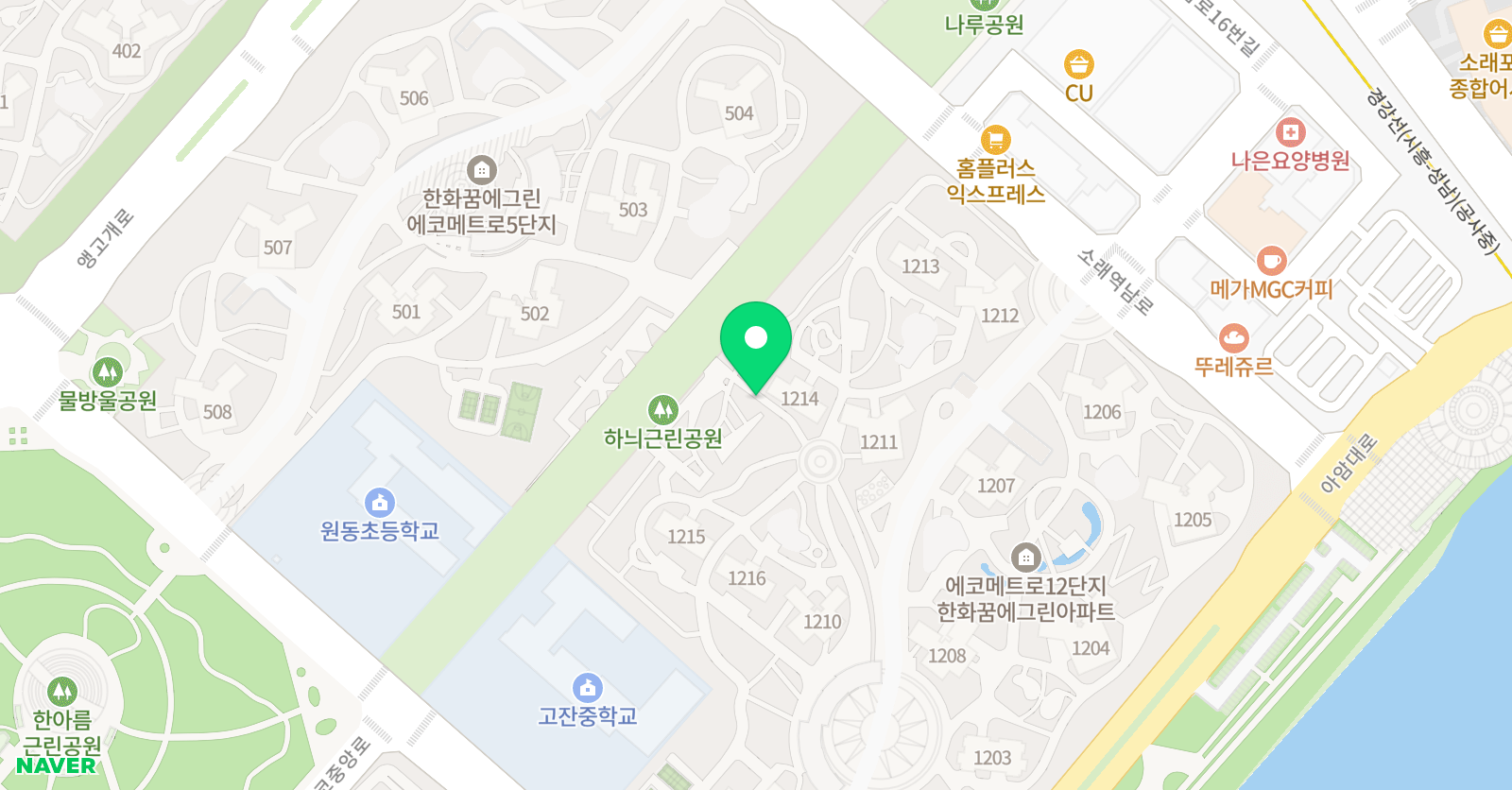 에듀탑 수학 위치