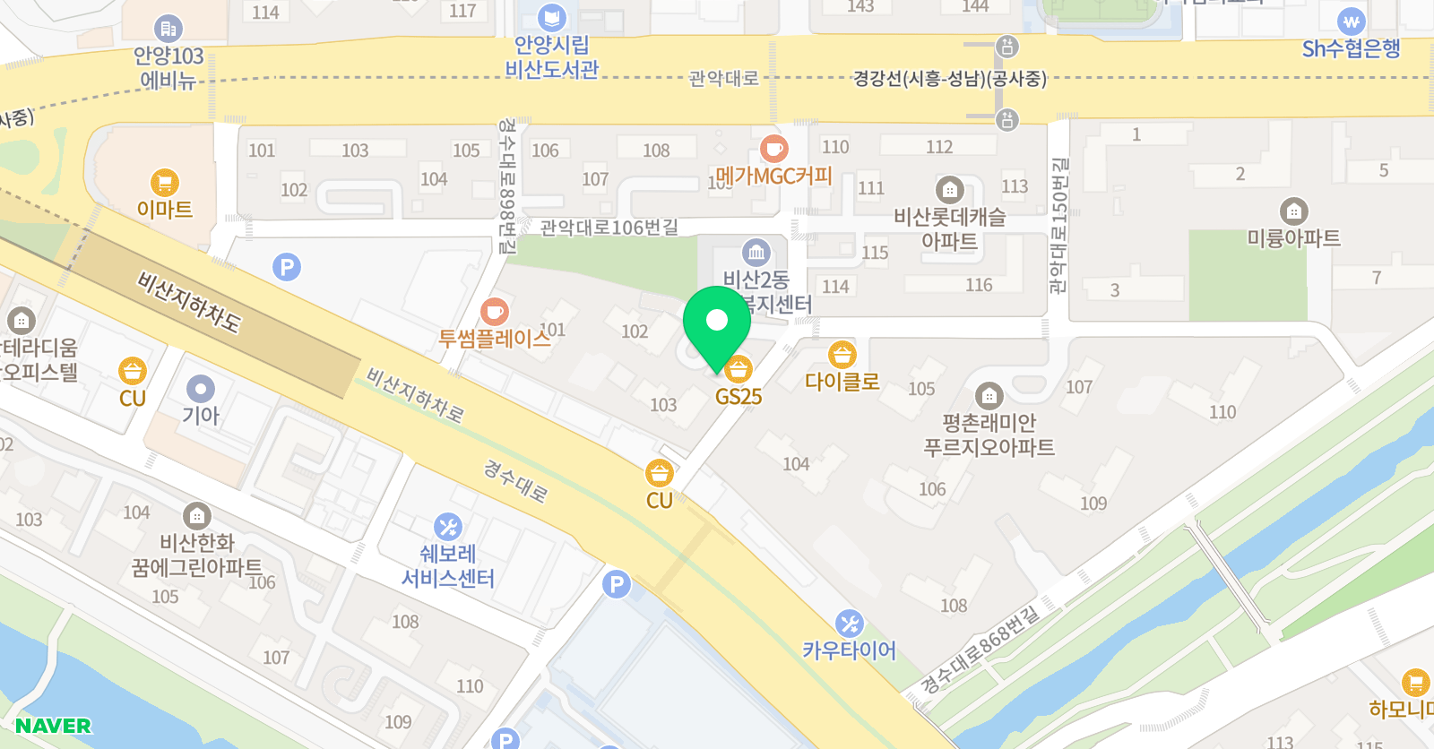 쏠라피아노 위치