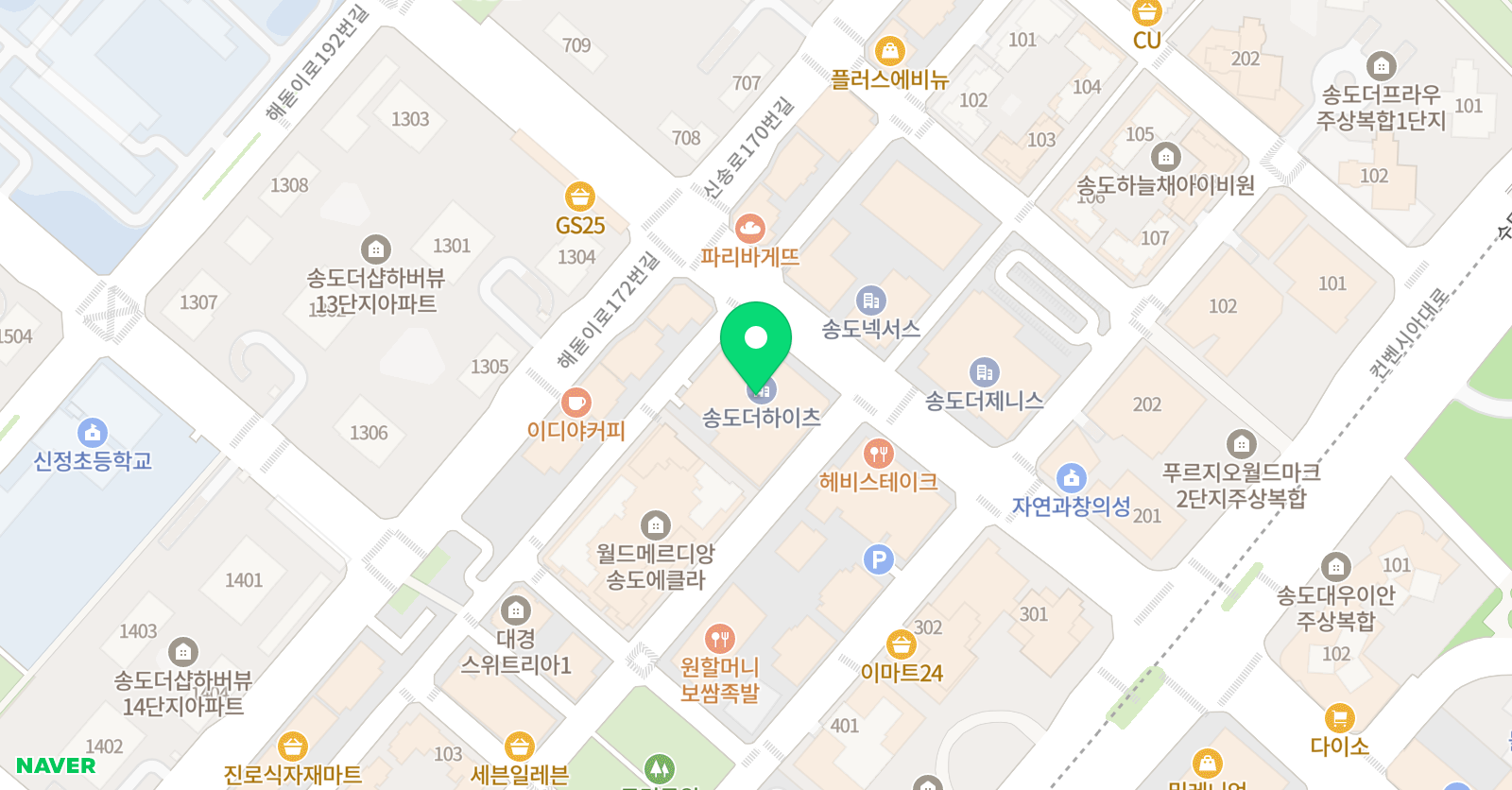 소마사고력수학 인천송도소마 위치