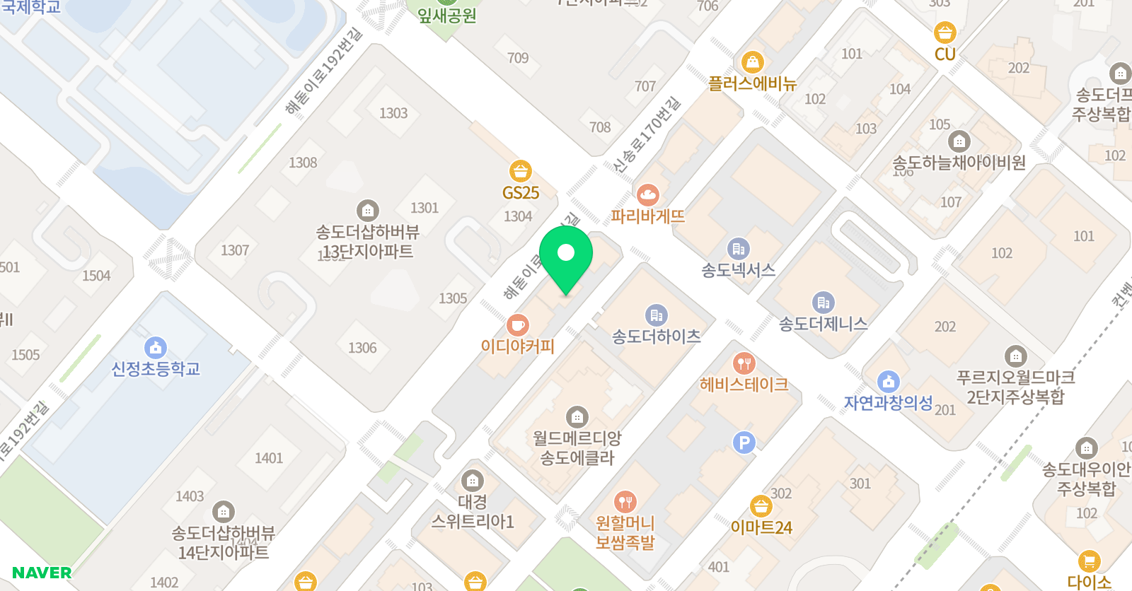 룰루아뜰리에 미술 위치