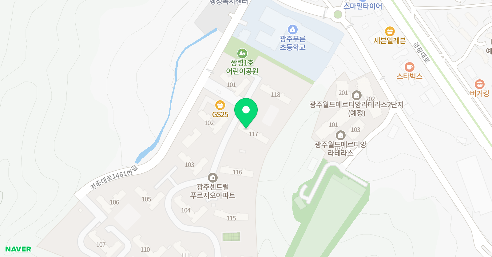 기탄 사고력교실 쌍령푸르지오교실 위치