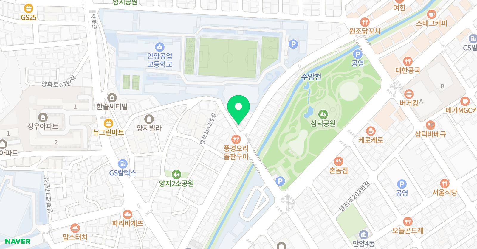 하랑 미술교습소 위치