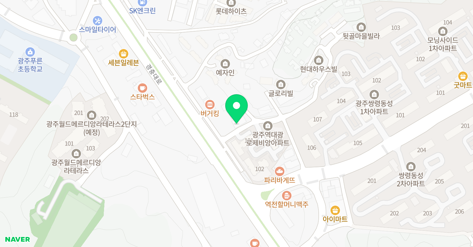 삼성영어 류연우 수학여우 쌍령학원 위치