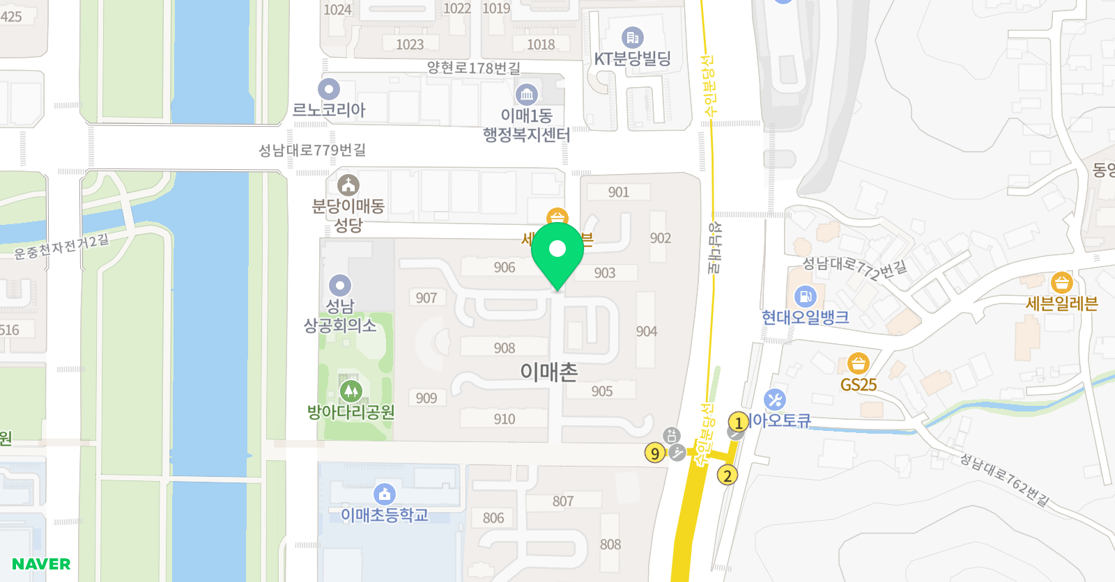 동신쇼팽 피아노교습소 위치