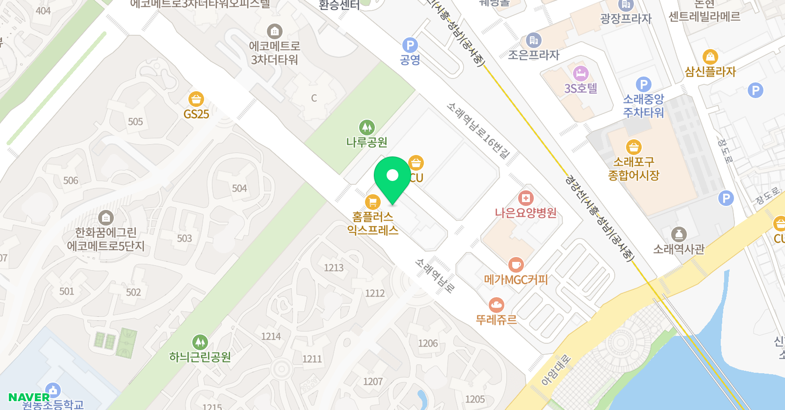 논현 더굿 축구교실 위치
