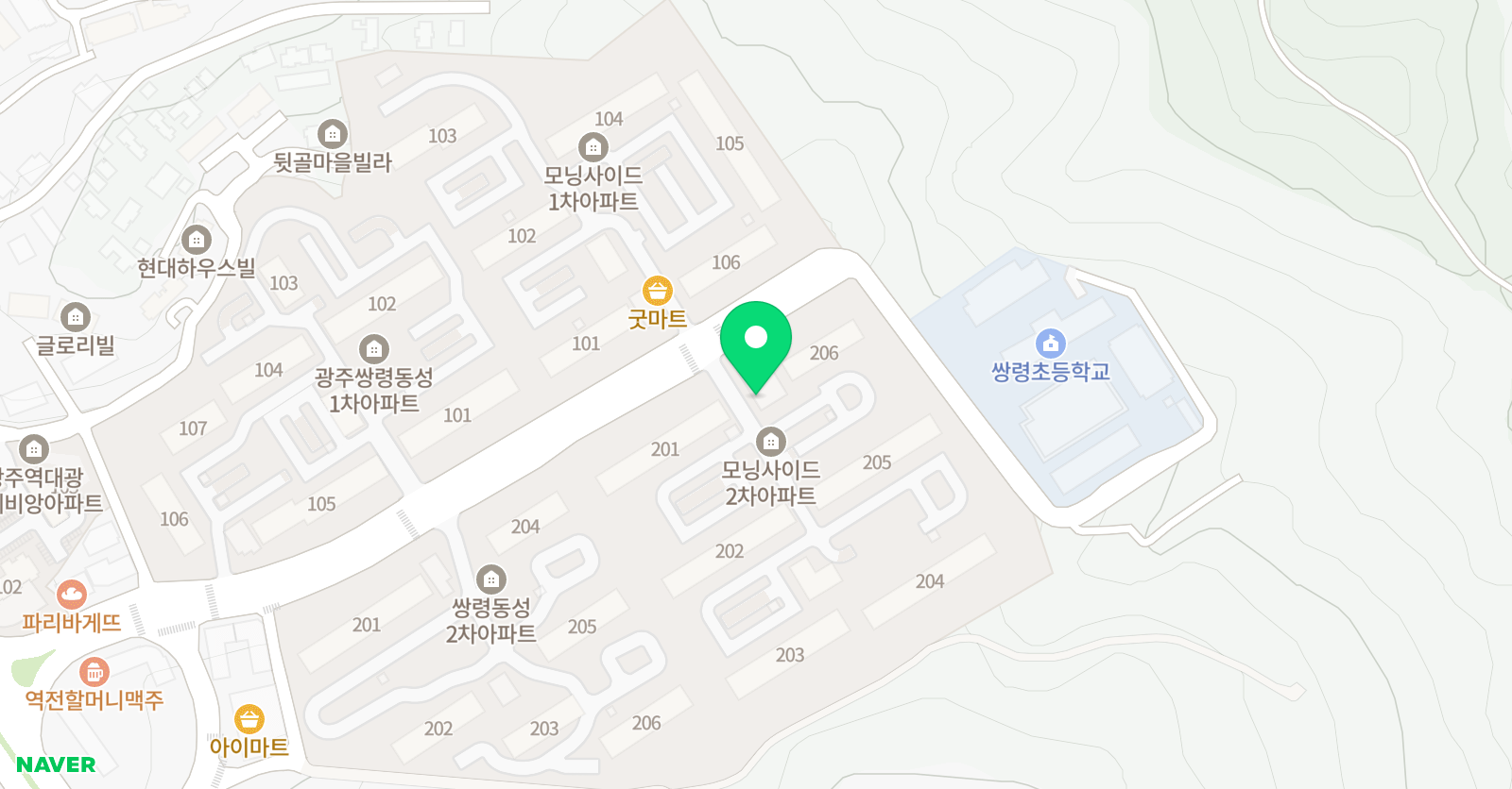 김쌤 수학 위치