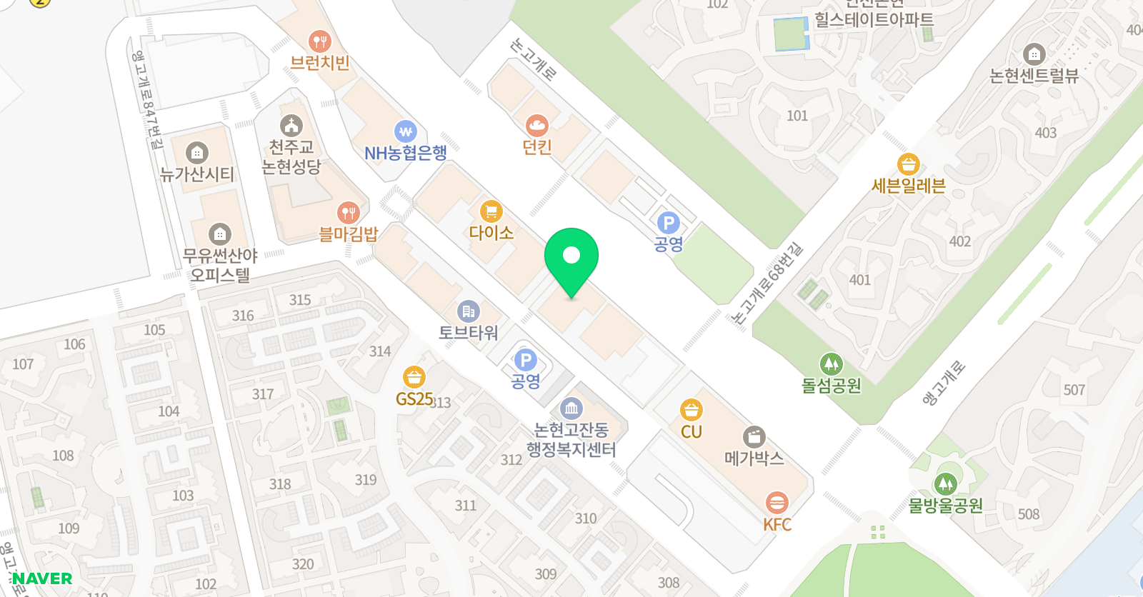 스완 발레 무용학원 위치
