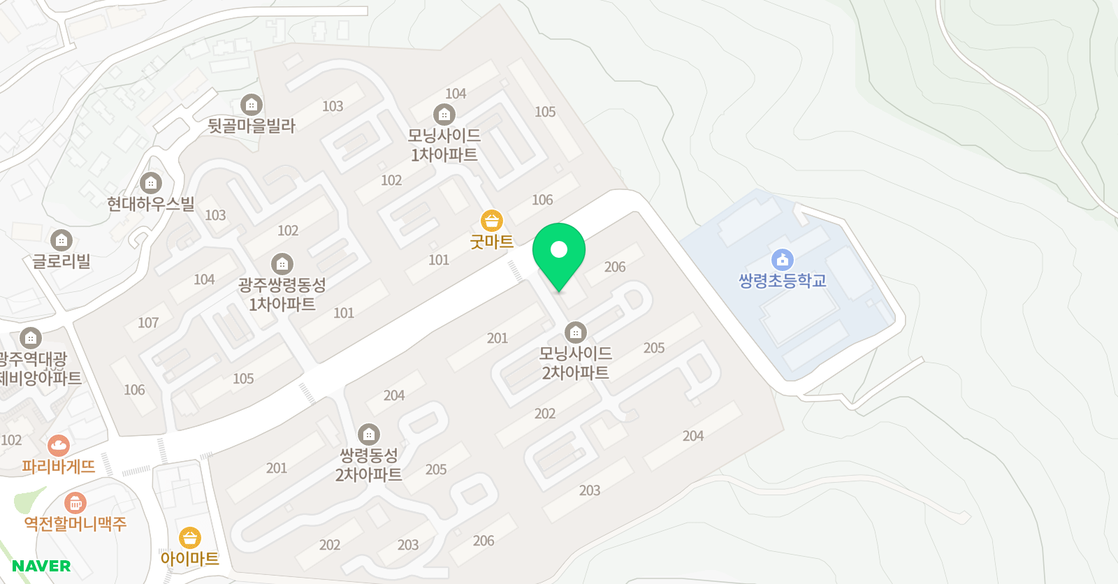 시원 수학 위치