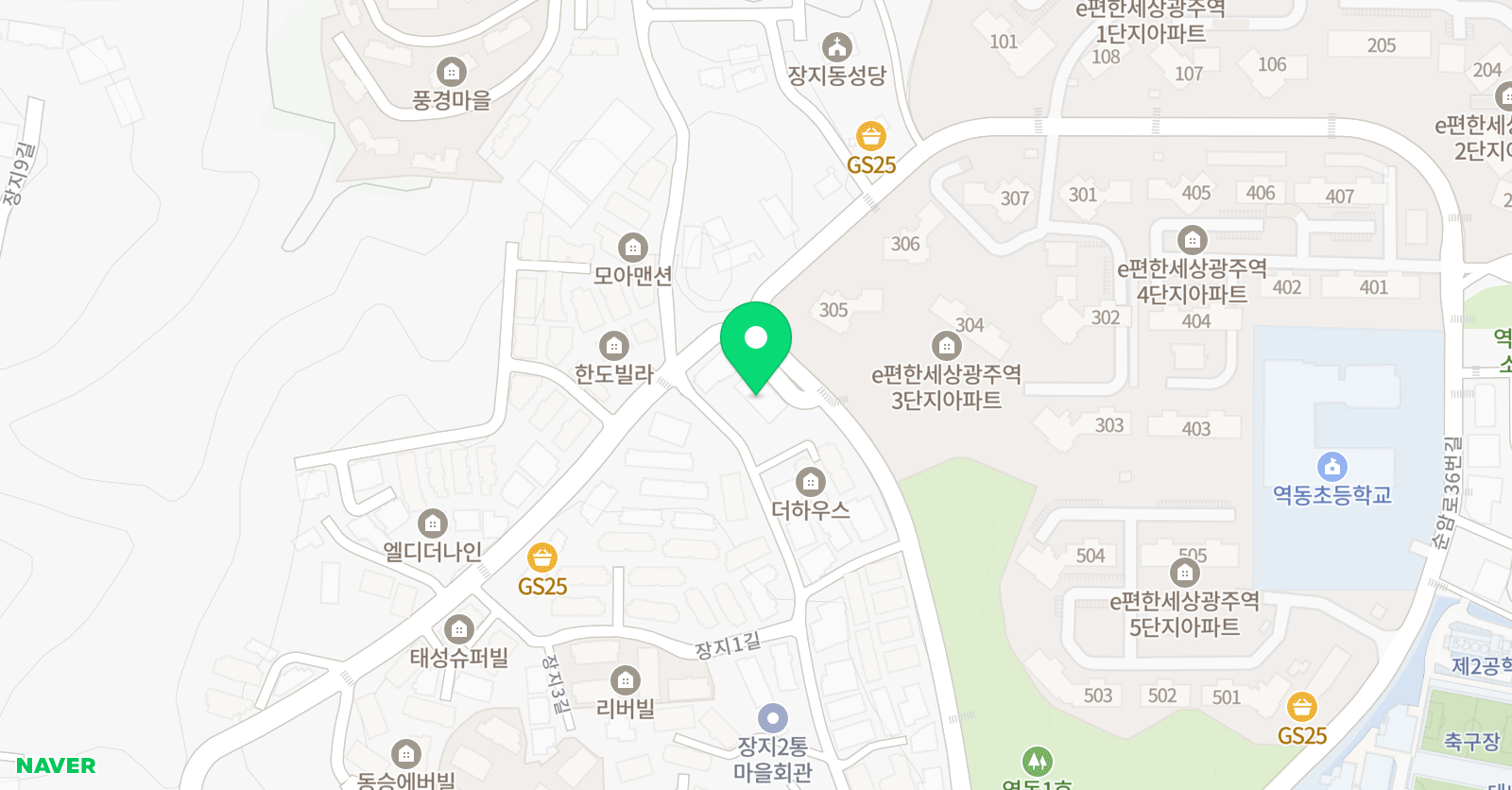 오드 미술학원 위치