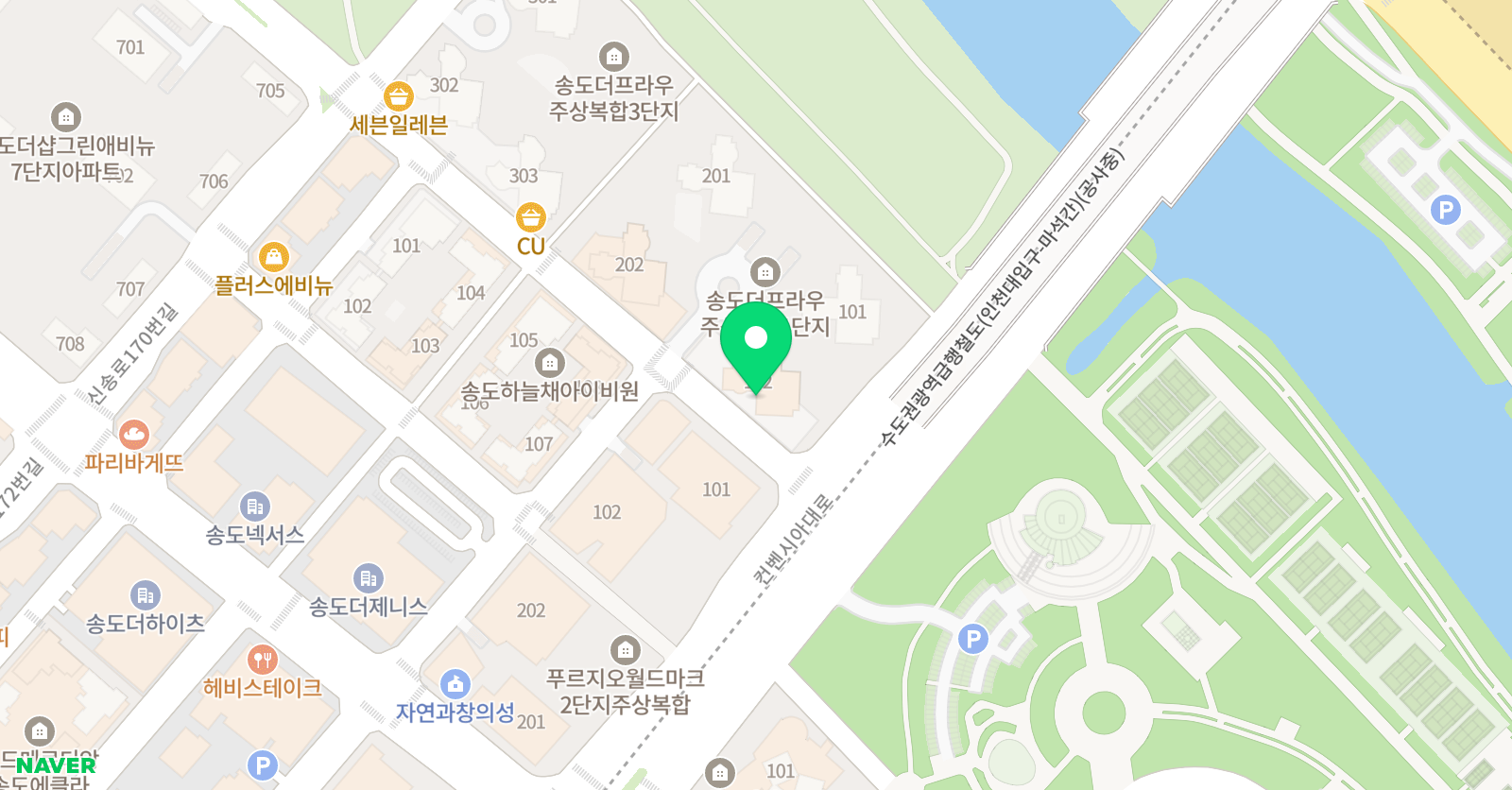 쭌에듀 학원4관 위치