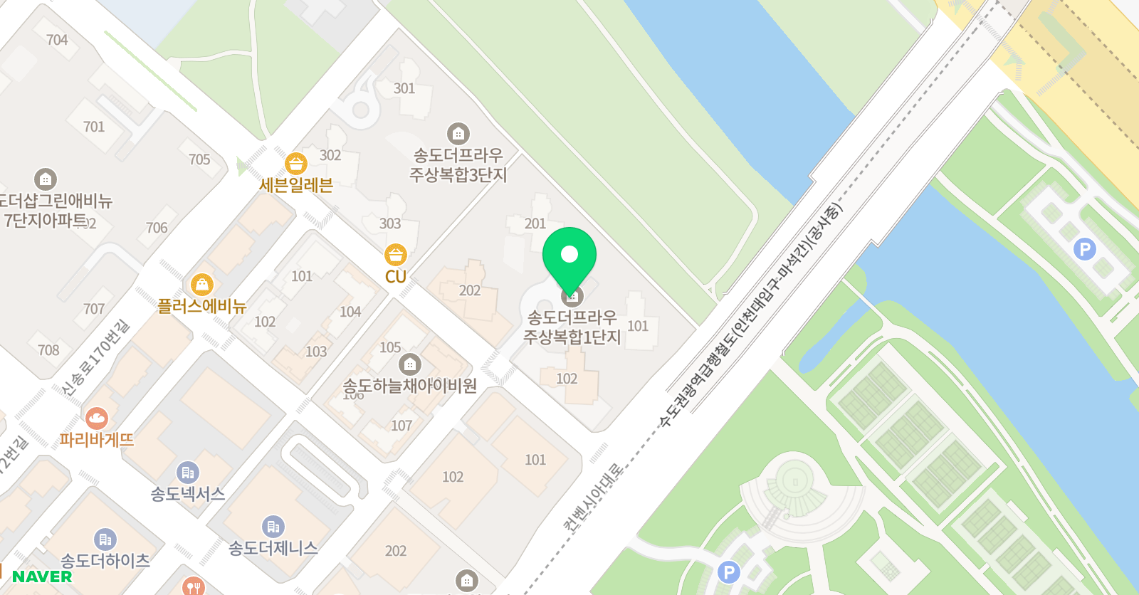 쭌에듀학원6관 위치