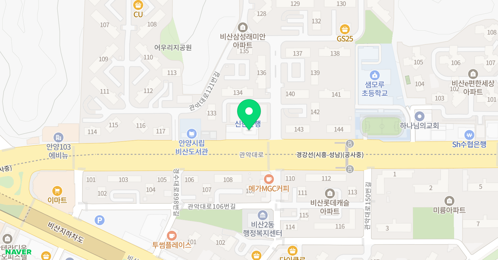 아트스타 미술학원 본점 위치