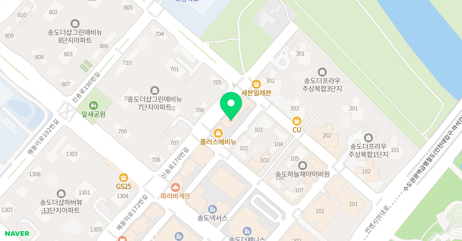 아트엘리 미술학원 위치