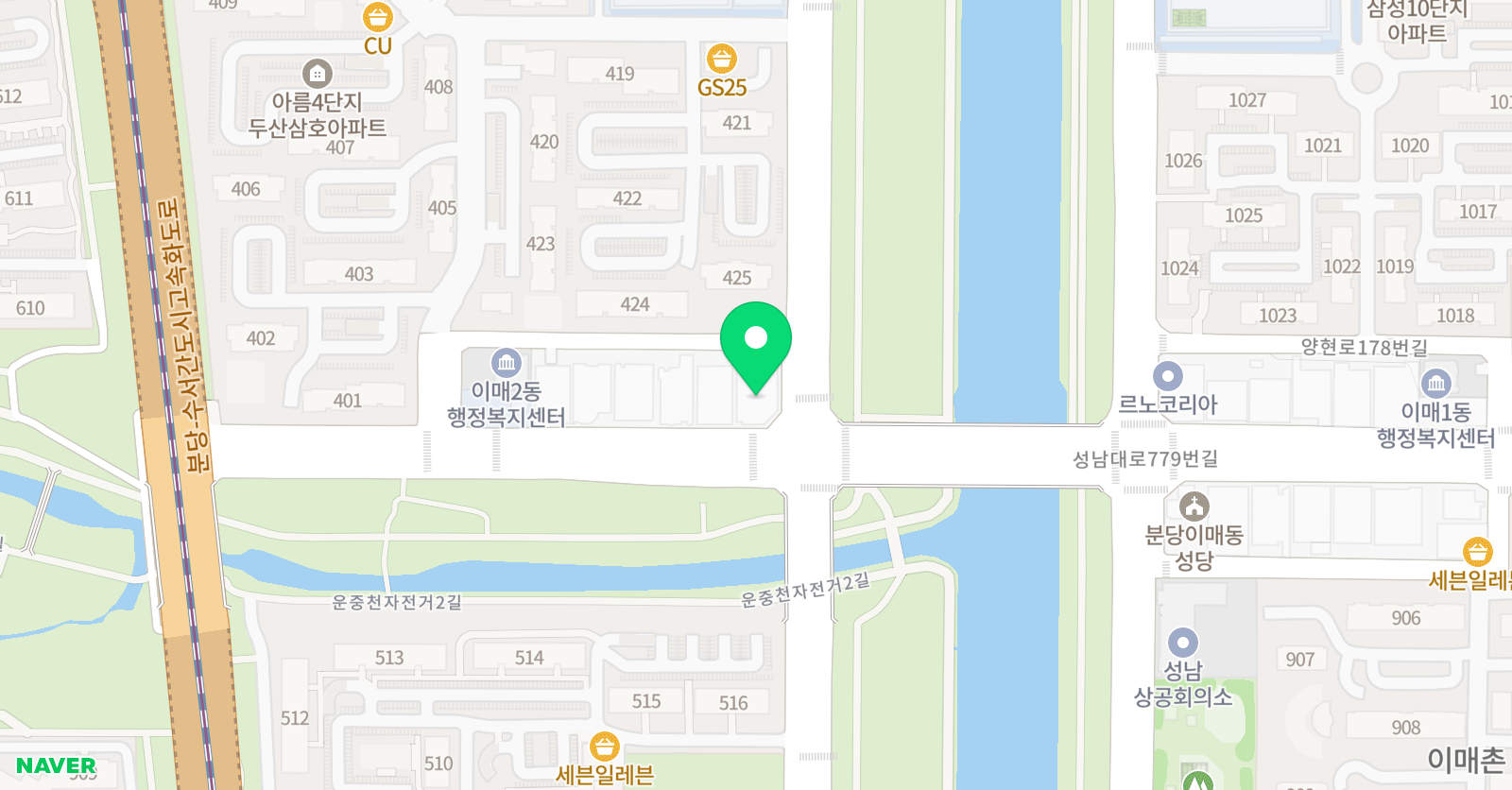 빈 피아노음악학원 위치